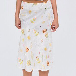 For love and lemons Charlise Midi Skirt NWT